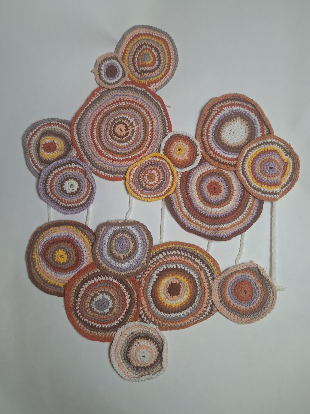 Untitled, 2024, crochet, 60 x 50cm